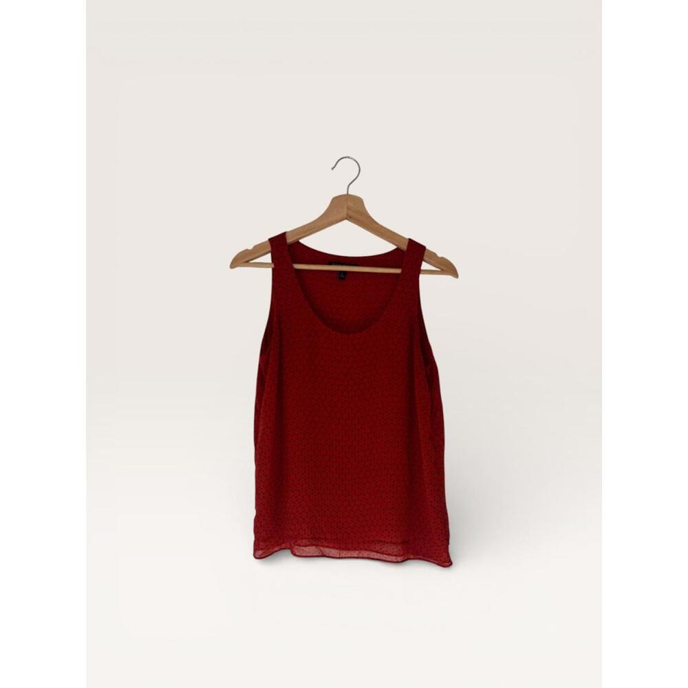 Banana Republic Red Sleeveless Tank Top Size S